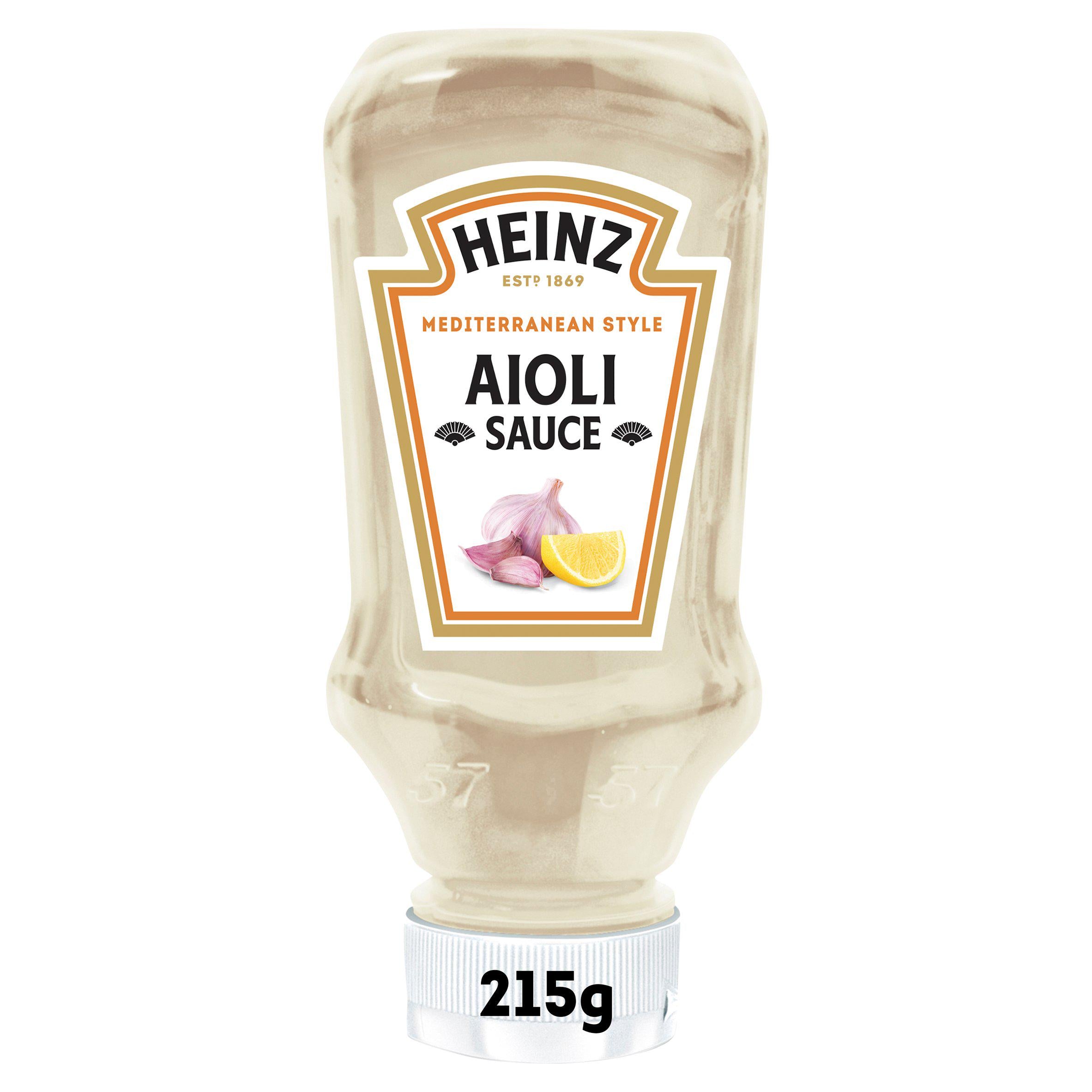 Heinz Mediterranean Style Aioli Sauce 215g GOODS Sainsburys   