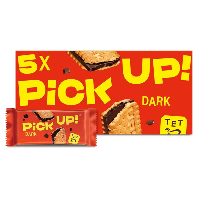 Bahlsen PiCK UP! Dark Chocolate Biscuit Bars   5 x 28g GOODS M&S   