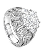Boodles platinum diamond Victoria Falls ring - British product