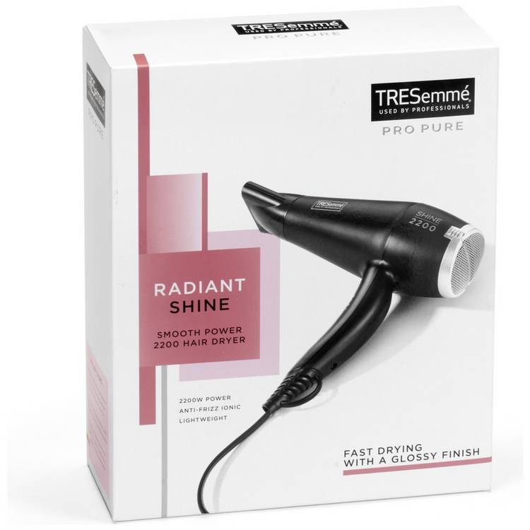 TRESemme Smooth & Shine hair dryer 2200W, imported from the UK