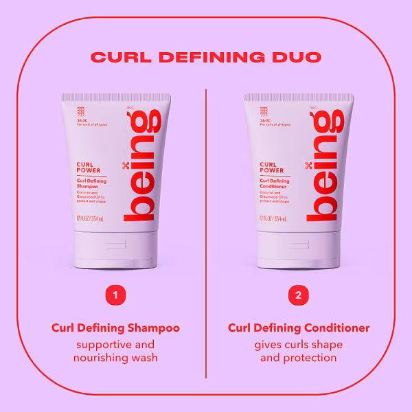 Being Curl Power conditioner 354ml, imported from the UK