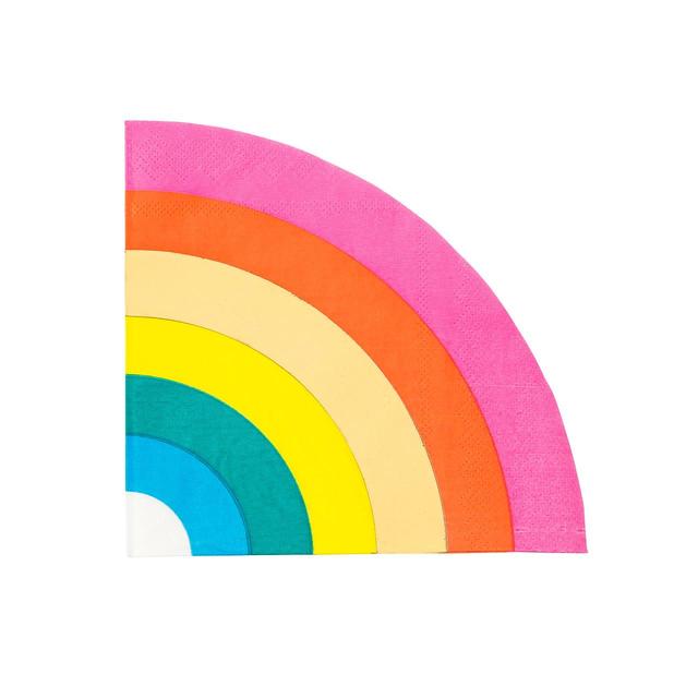 Rainbow Paper Napkins   16 per pack GOODS M&S   