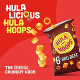 Hula Hoops BBQ Beef Multipack Crisps   6 per pack