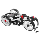 Eze Glide 3-wheel golf trolley in white - British product