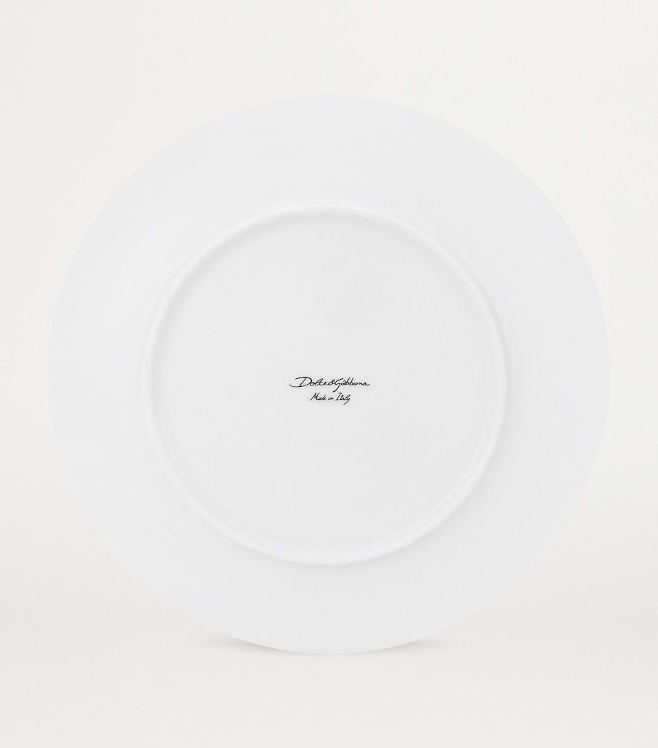 Dolce&Gabbana Casa set of two dinner plates 26cm - British product