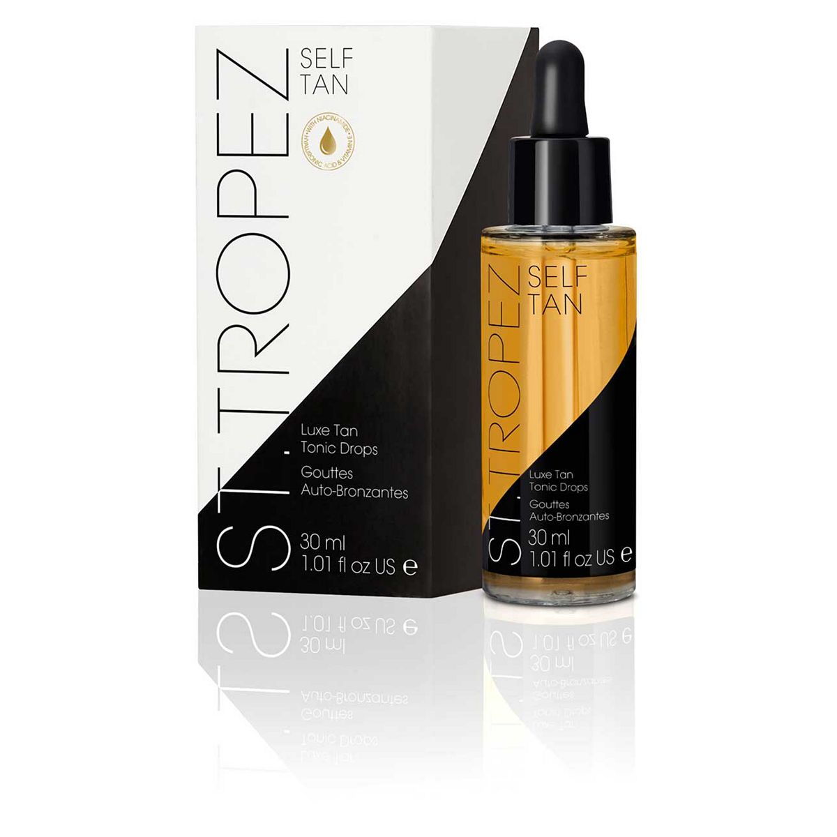 St Tropez Luxe Tan Tonic Glow Drops 30ml Make Up & Beauty Accessories Boots   