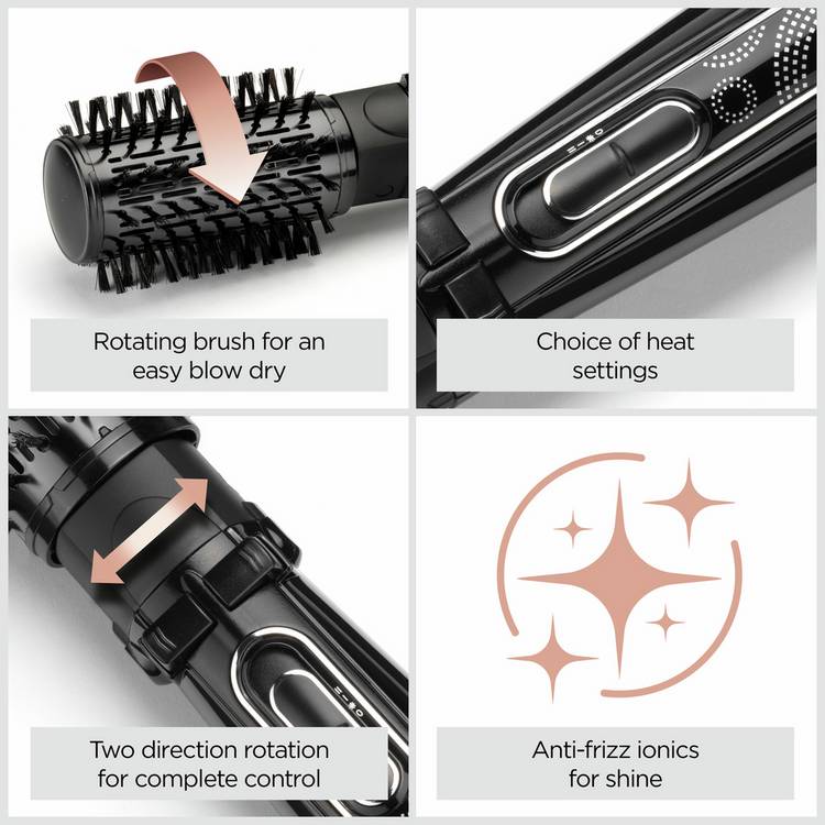 BaByliss Big Hair Rotating Hot Air Styler - British product