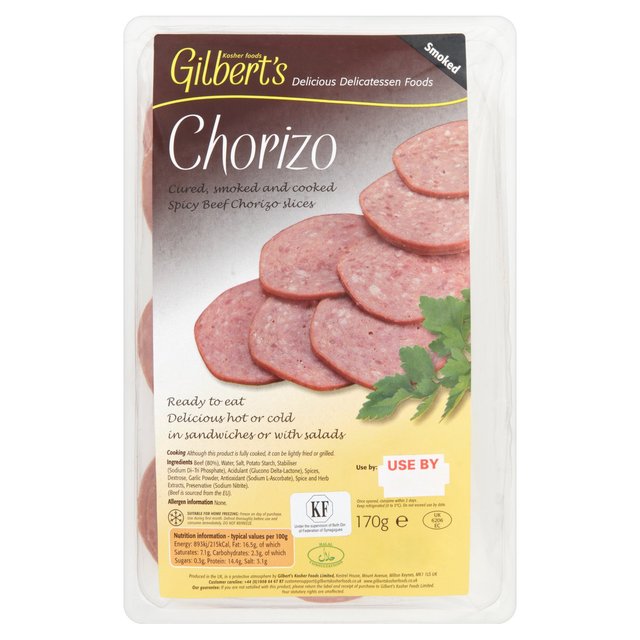 Gilbert's Pepperoni Chorizo   170g GOODS M&S   