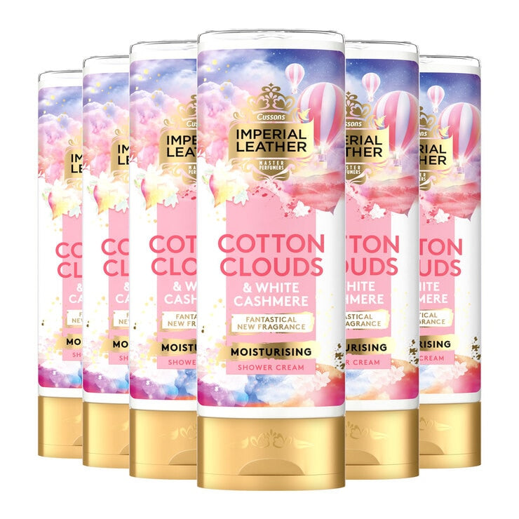 Imperial Leather Cotton Clouds Shower Gel 6 x 500ml