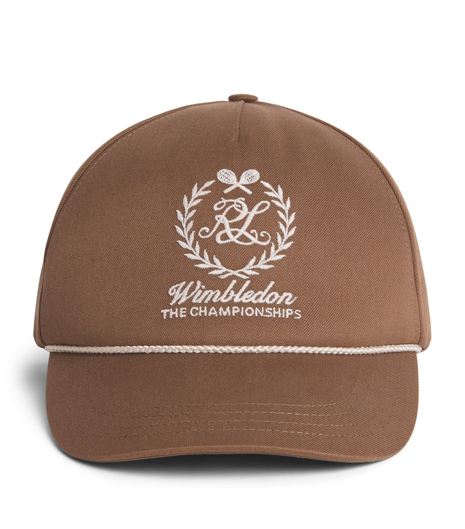 Ralph Lauren Purple Label x Wimbledon silk baseball cap, UK version