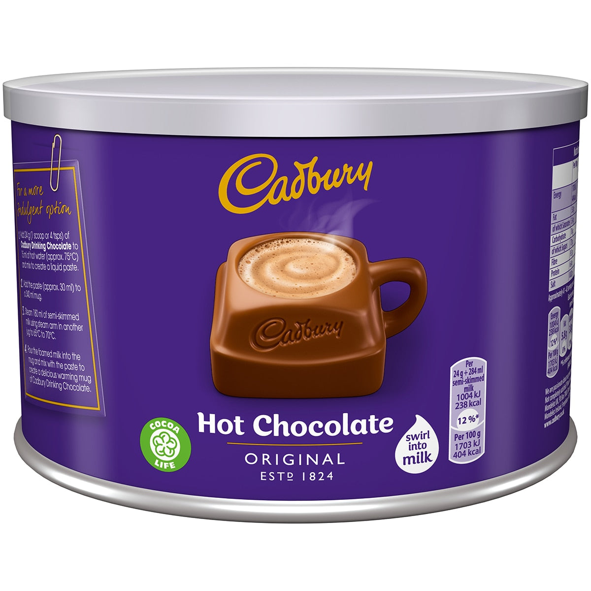 Cadbury drinking chocolate 1kg - British product