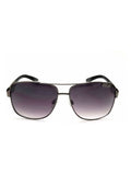 Comaetho gunmetal sunglasses with gradient smoke lens - British product