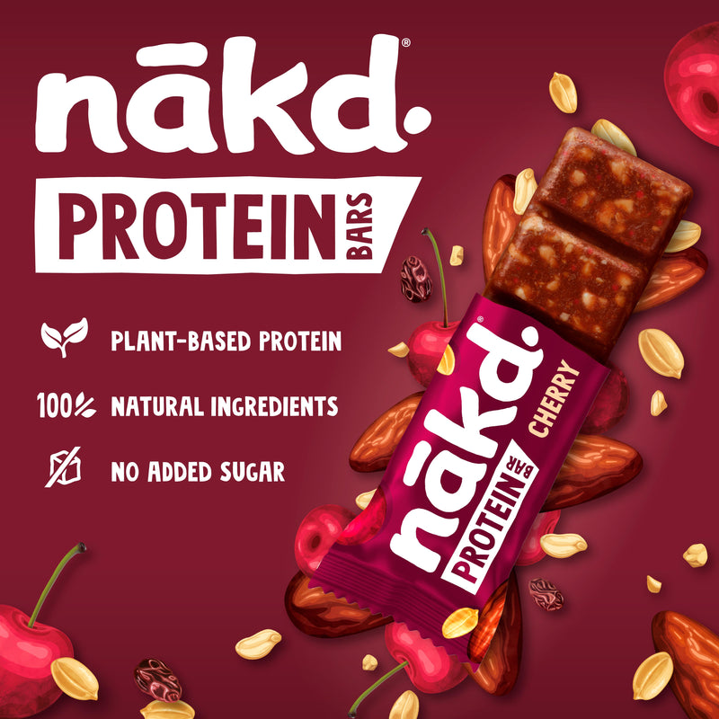Nakd cherry protein bar 45g, UK version