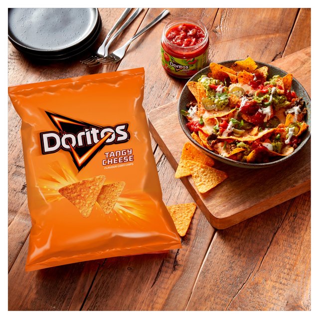 Doritos Tangy Cheese Tortilla Chips Sharing Bag Crisps   180g GOODS M&S   