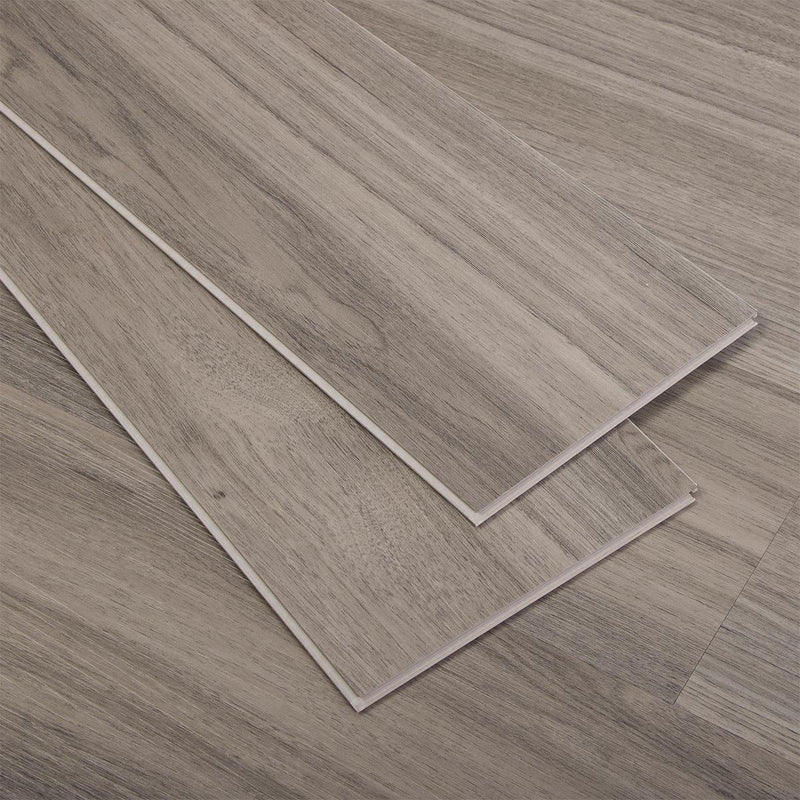 Golden Select Oyster vinyl flooring planks with foam underlay, UK version