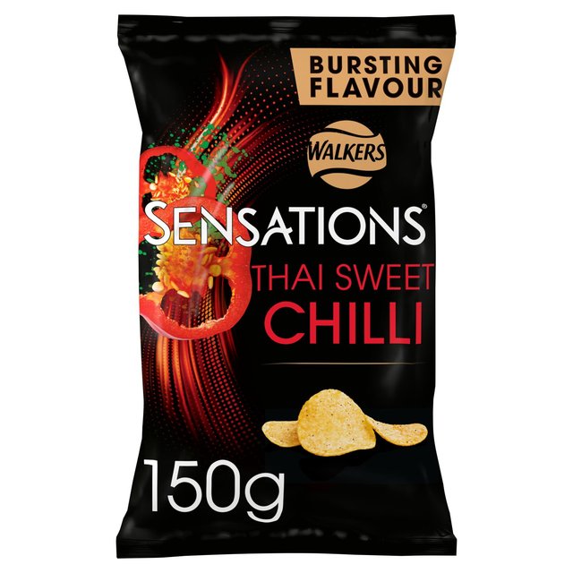 Sensations Thai Sweet Chilli Sharing Bag Crisps   150g GOODS M&S   