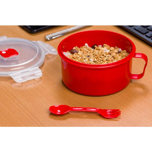 Good2Heat Plus Microwave Bowl With Spork 900ml GOODS M&S   