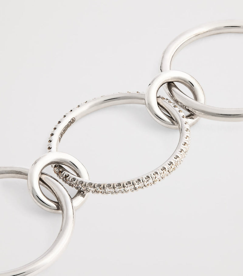 Spinelli Kilcollin Sonny ring white gold diamond (British brand)