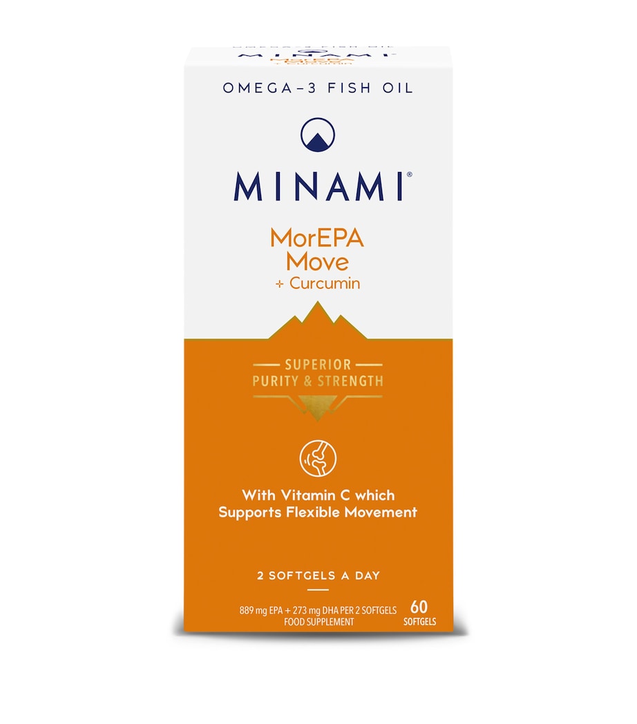 Nestlé Minami MorEPA Move supplement 60 softgel tablets, imported from the UK