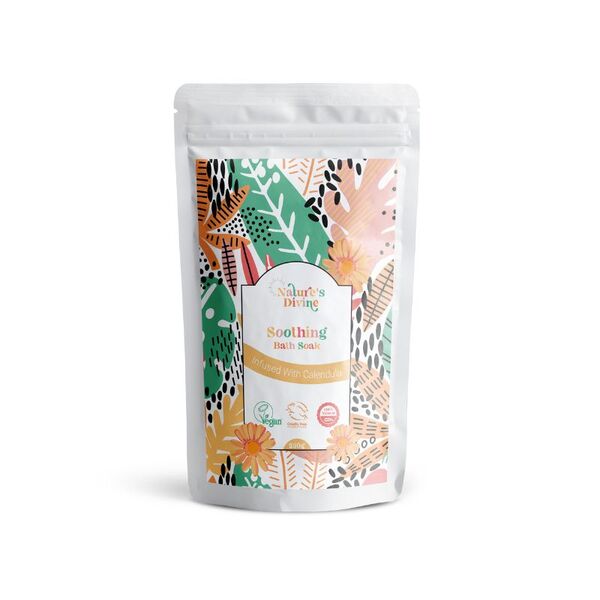 Nature's Divine calendula bath salts 250g - British product
