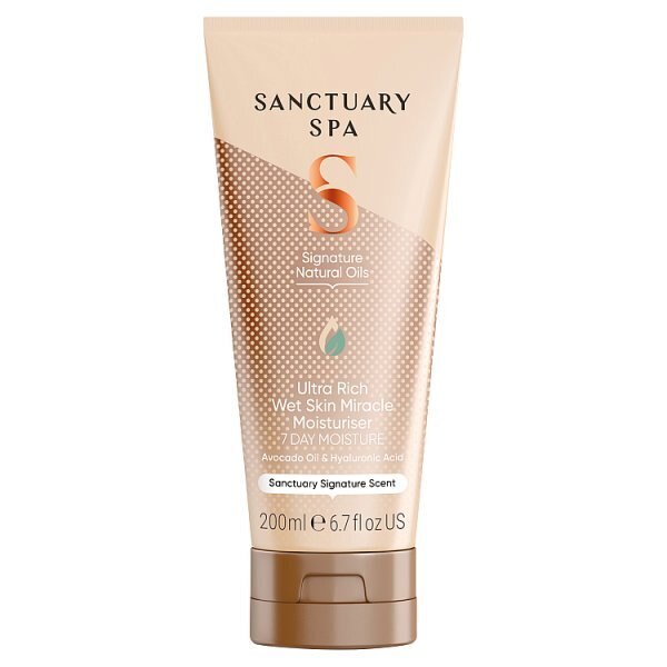 Sanctuary Spa Ultra Rich Wet Skin Miracle Moisturiser 200Ml GOODS Superdrug   