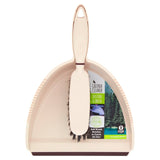 Greener Cleaner 100% Recycled Plastic Dustpan & Brush Cream GOODS M&S   