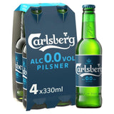 Carlsberg Alcohol Free Lager Beer   4 x 330ml GOODS M&S   