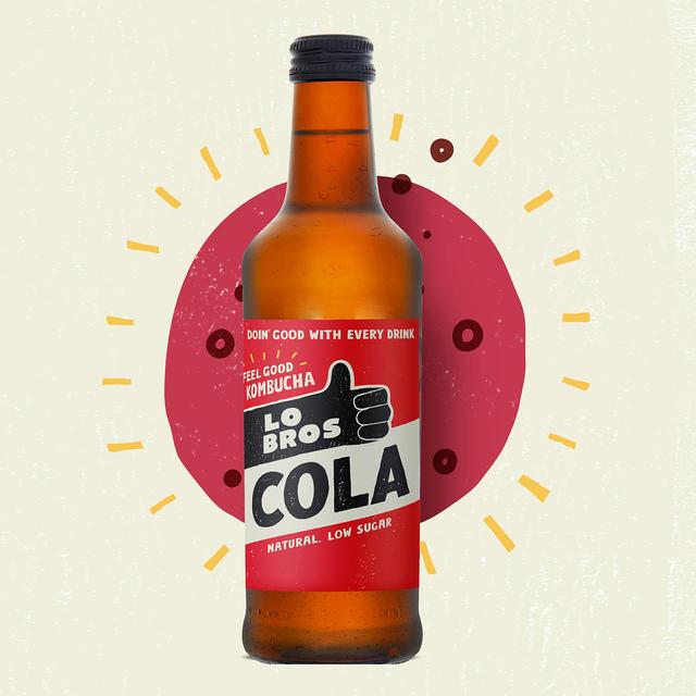 Lo Bros Kombucha Cola Low Sugar   330ml GOODS M&S   