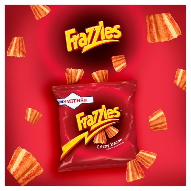 Smiths Frazzles Crispy Bacon Multipack Snacks   6 per pack GOODS M&S   