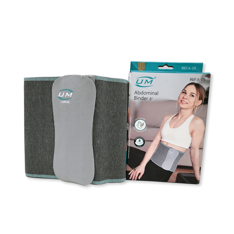 GM Abdominal Binder 8-inch size M post-surgery support, UK version