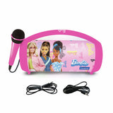 Lexibook Barbie speaker with lights and microphone, imported from the UK