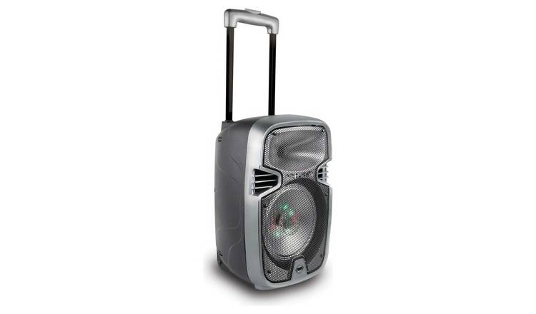 Lexibook K8250 Bluetooth Light Trolley Speaker with Karaoke