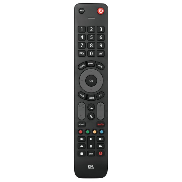 One For All Evolve universal remote, imported from the UK