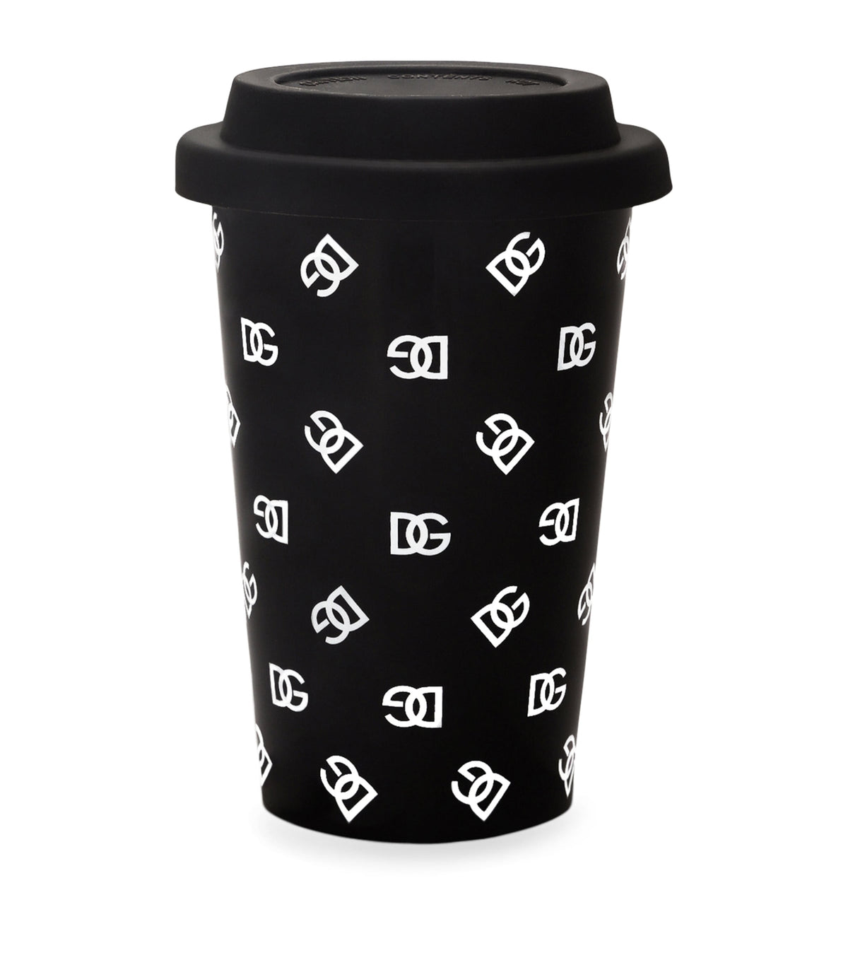 Dolce&Gabbana ceramic travel cup with DG logo - British product