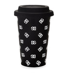 Dolce&Gabbana ceramic travel cup with DG logo - British product