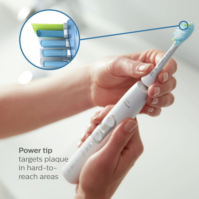 Philips Sonicare Premium Plaque brush heads white 4 pack, UK version
