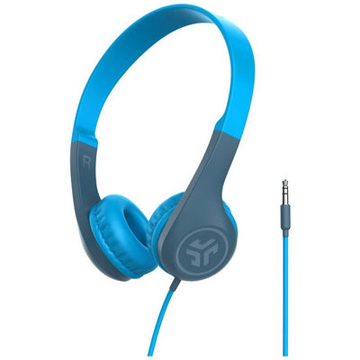 Argos JLab JBuddies Pop Kids Wired On-Ear Headphones - Blue- Buy online at McGrocer