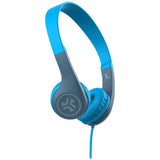 JLab JBuddies Pop Kids headphones blue wired on-ear (British brand)