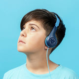 JLab JBuddies Pop Kids headphones blue wired on-ear (British brand)