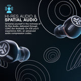 JLab Epic Lab Edition true wireless earbuds Black, UK version