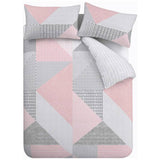 Catherine Lansfield Larsson Geo bedding set single - British product