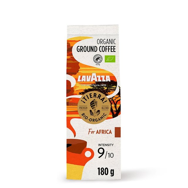 Lavazza Tierra For Africa Organic Ground Coffee    180g GOODS M&S   