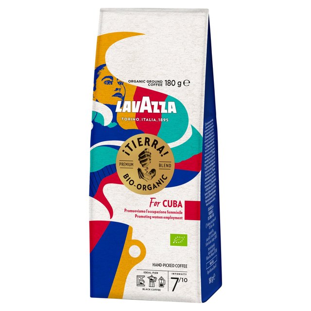 Lavazza Tierra for Cuba Organic Ground Coffee   180g