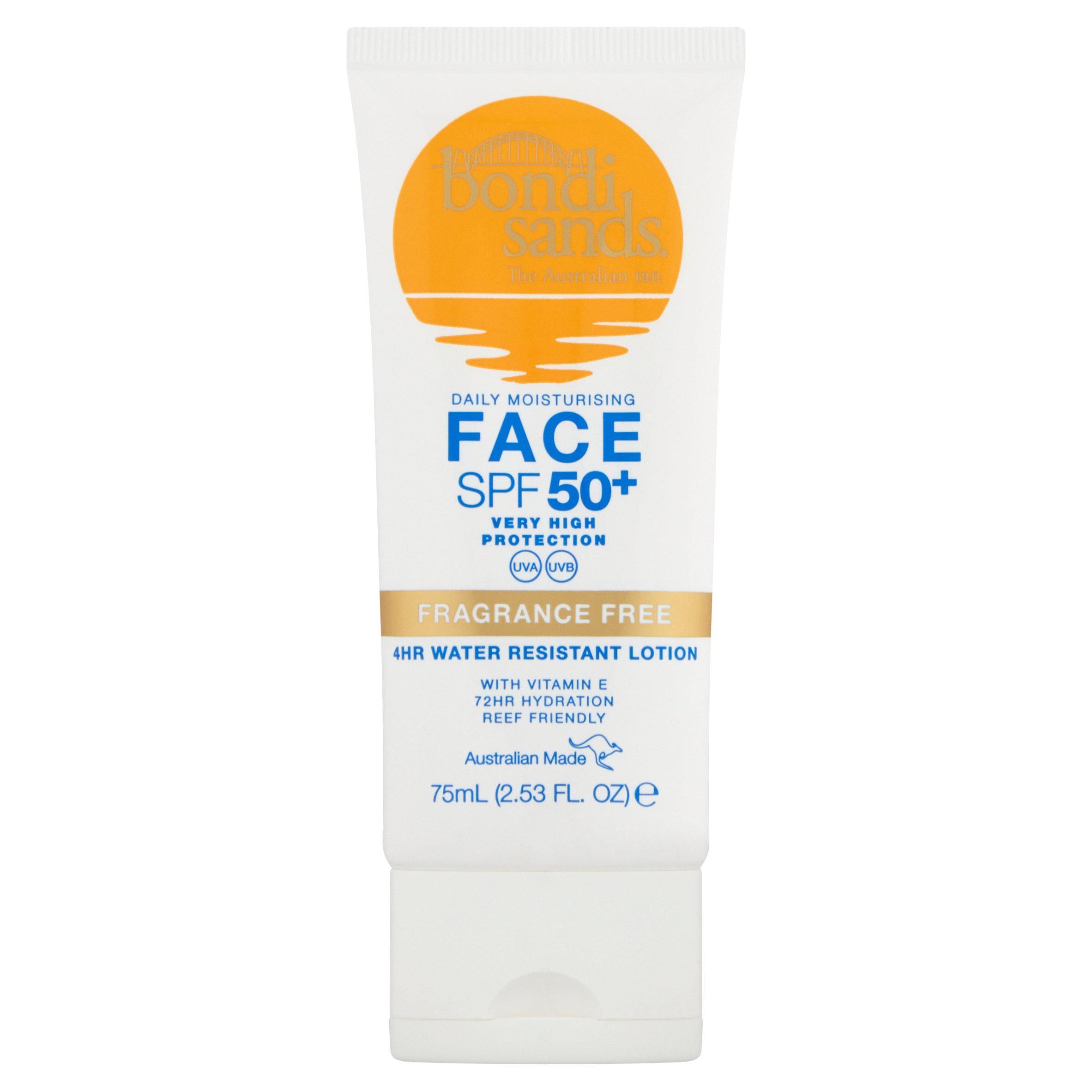 Bondi Sands Daily Moisturising Face SPF 50+ 75ml GOODS Sainsburys   