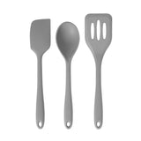 Argos Home 3 piece silicone utensil set grey, imported from the UK
