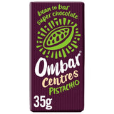 Ombar Centres Pistachio Organic Vegan Fair Trade Chocolate   35g GOODS M&S   