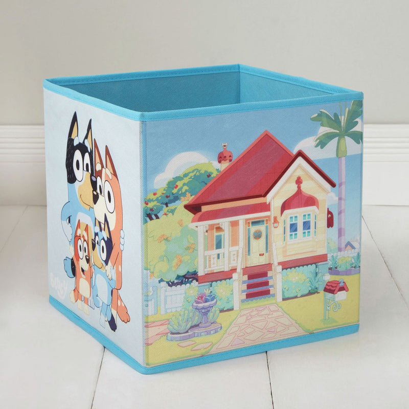 Bluey blue storage cubes pack of 2 (British brand)