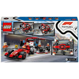 LEGO City F1 pit stop Ferrari car 322 pieces, imported from the UK