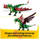 LEGO Creator Medieval Dragon building set with 715 pieces, UK version