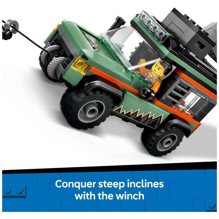 LEGO City Off-Road 4x4 Mountain Truck building toy set (British brand)